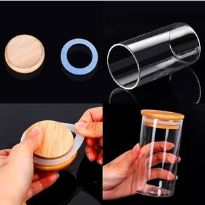 Glass Spice Jar Set of 10